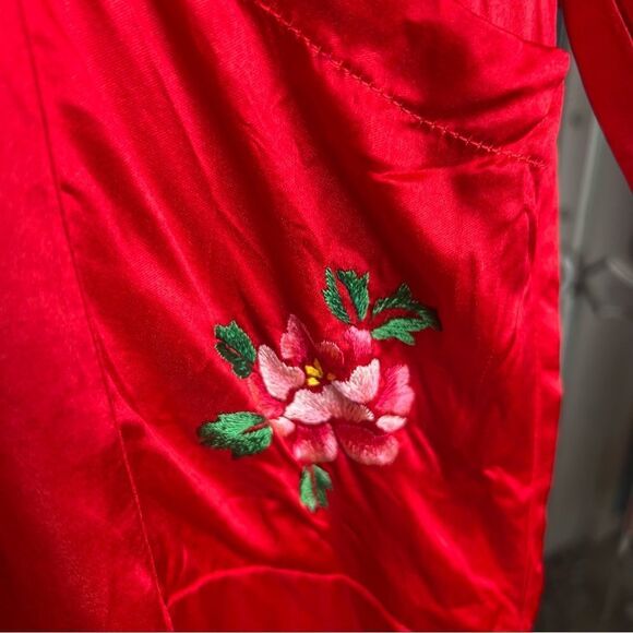 Yijin silk beautiful embroidery all over 4O’s oriental Chinese gorgeous unique - Picture 15 of 16